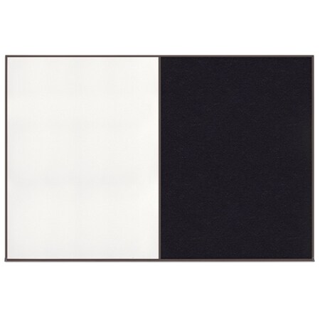 United Visual Products Enclosed Corkboard, 1 Door, 72"x48", 4" Fra UV3405-GOLD-CLOUD